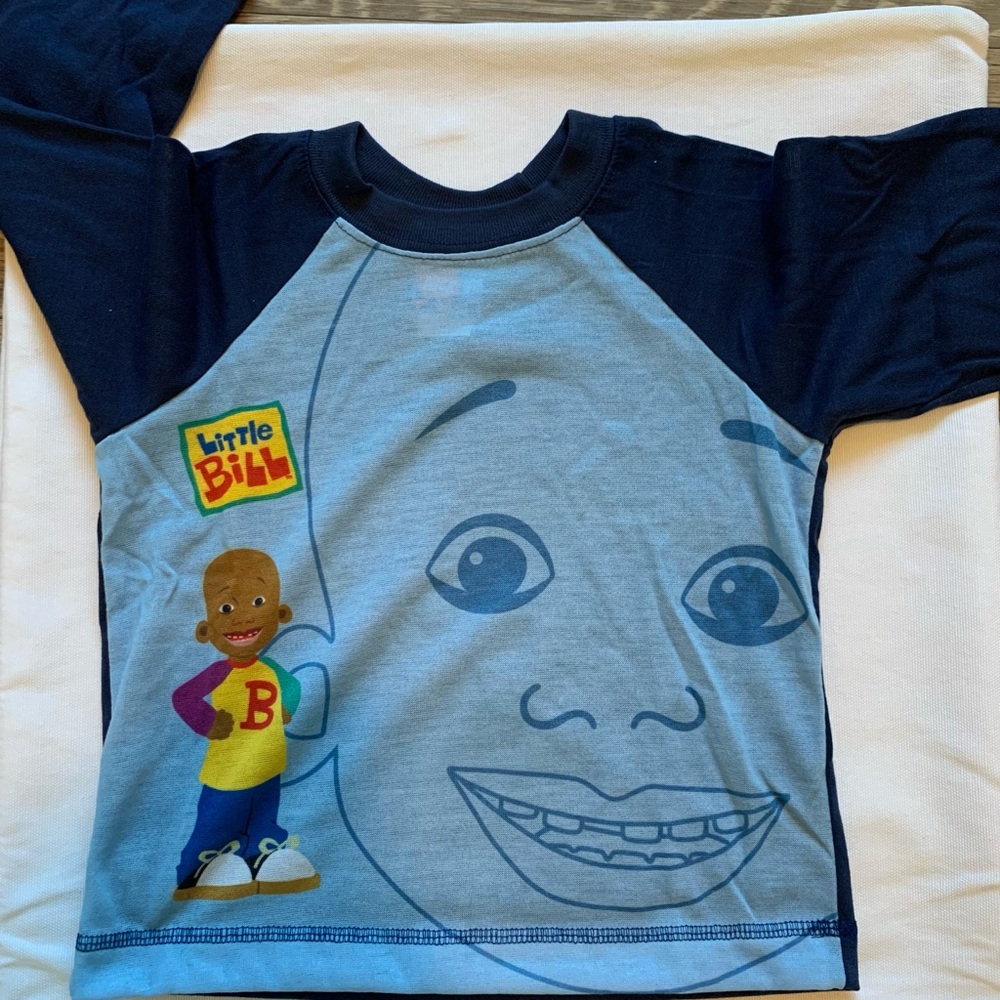 Little Bill Blue Pajama Set 4T NEW**